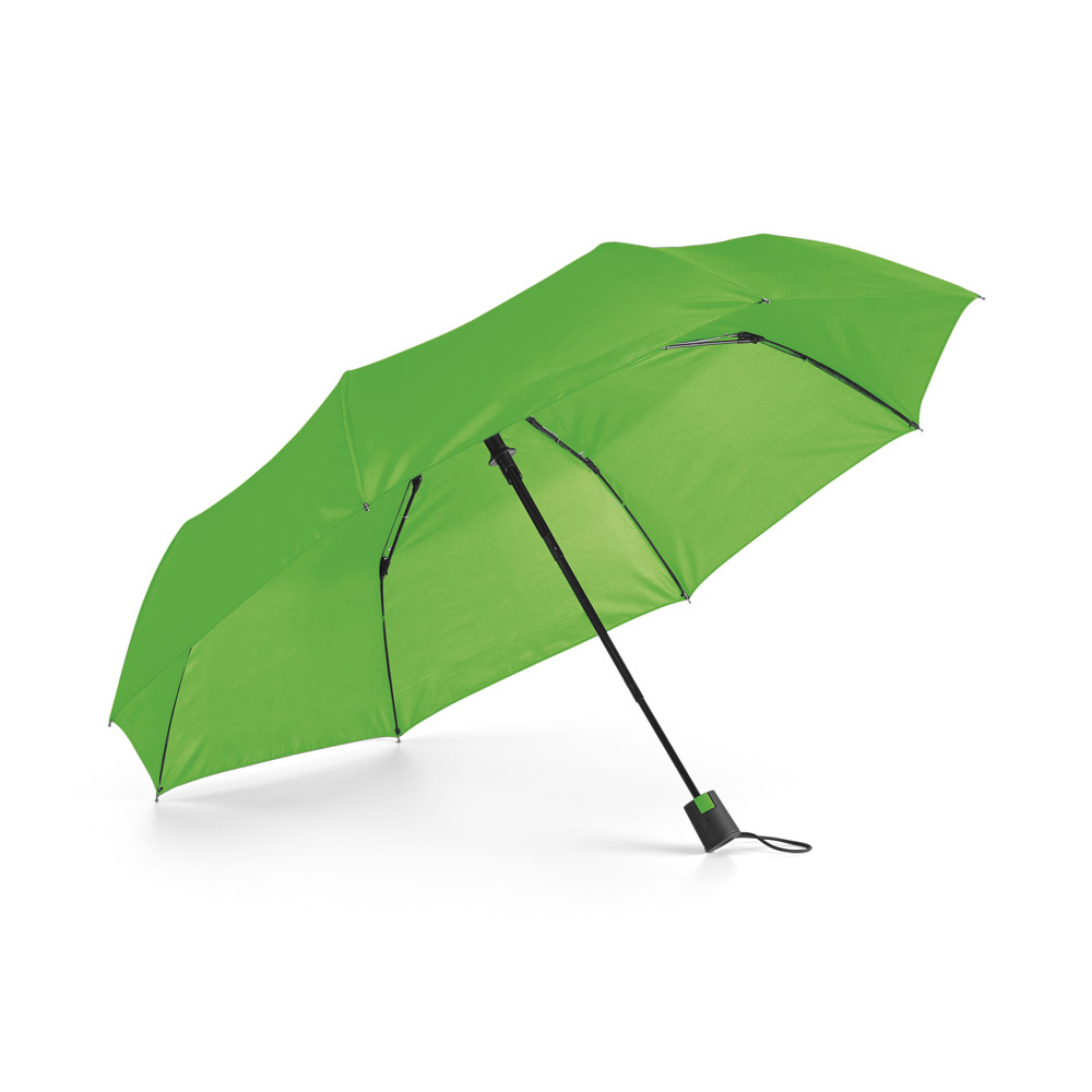 Parapluie publicitaire pliable automatique Vert Clair